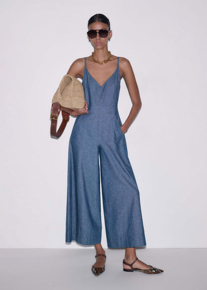 Blue 2-in-1 Jumpsuit | ME+EM
