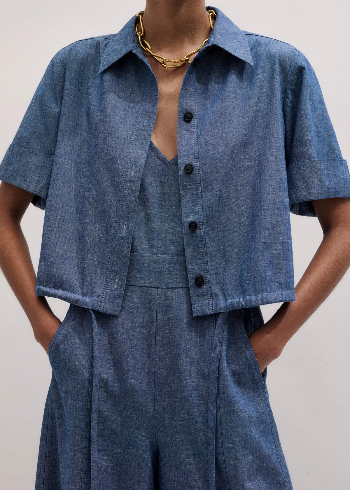 Blue 2-in-1 Jumpsuit | ME+EM
