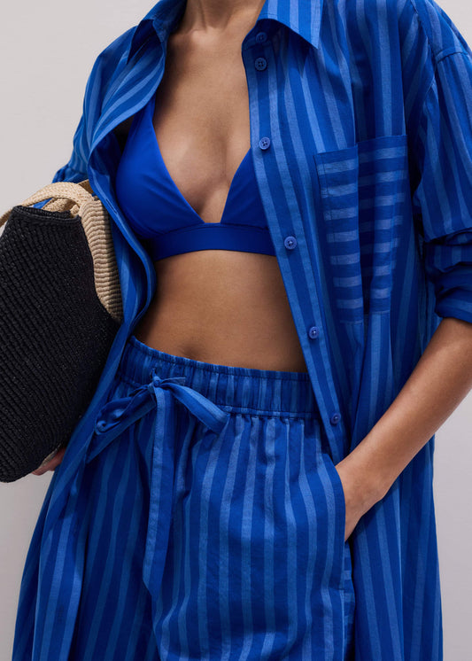 Blue Striped Beach Set | ME+EM