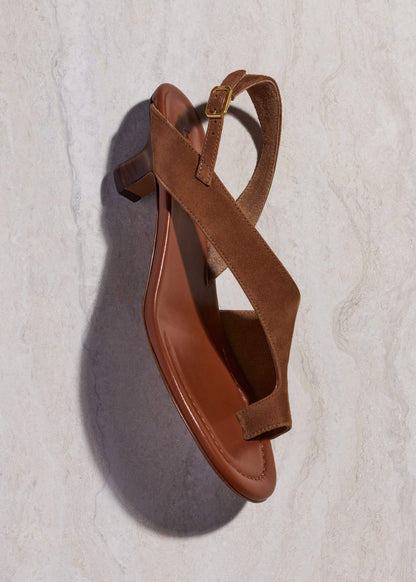 Brown Asymmetric Heel | ME+EM