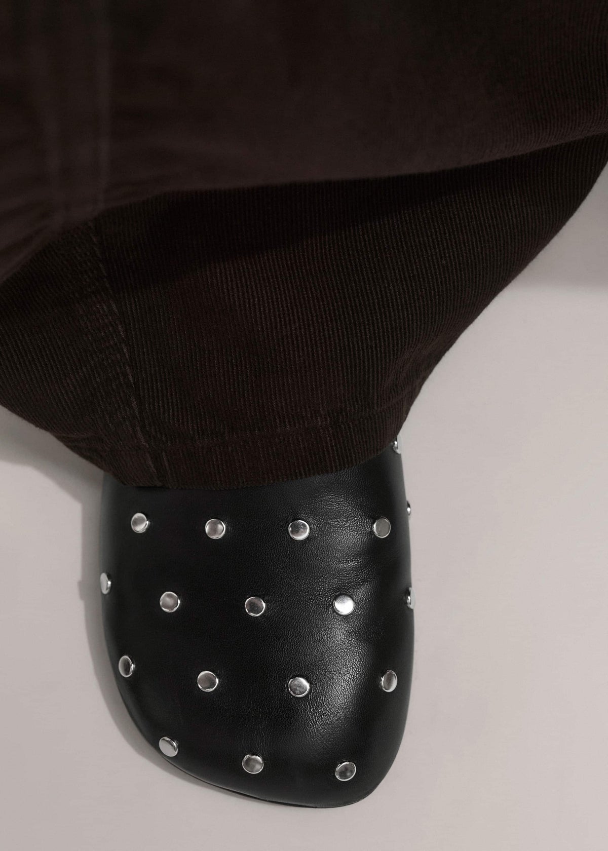Black Studded Slipper | ME+EM