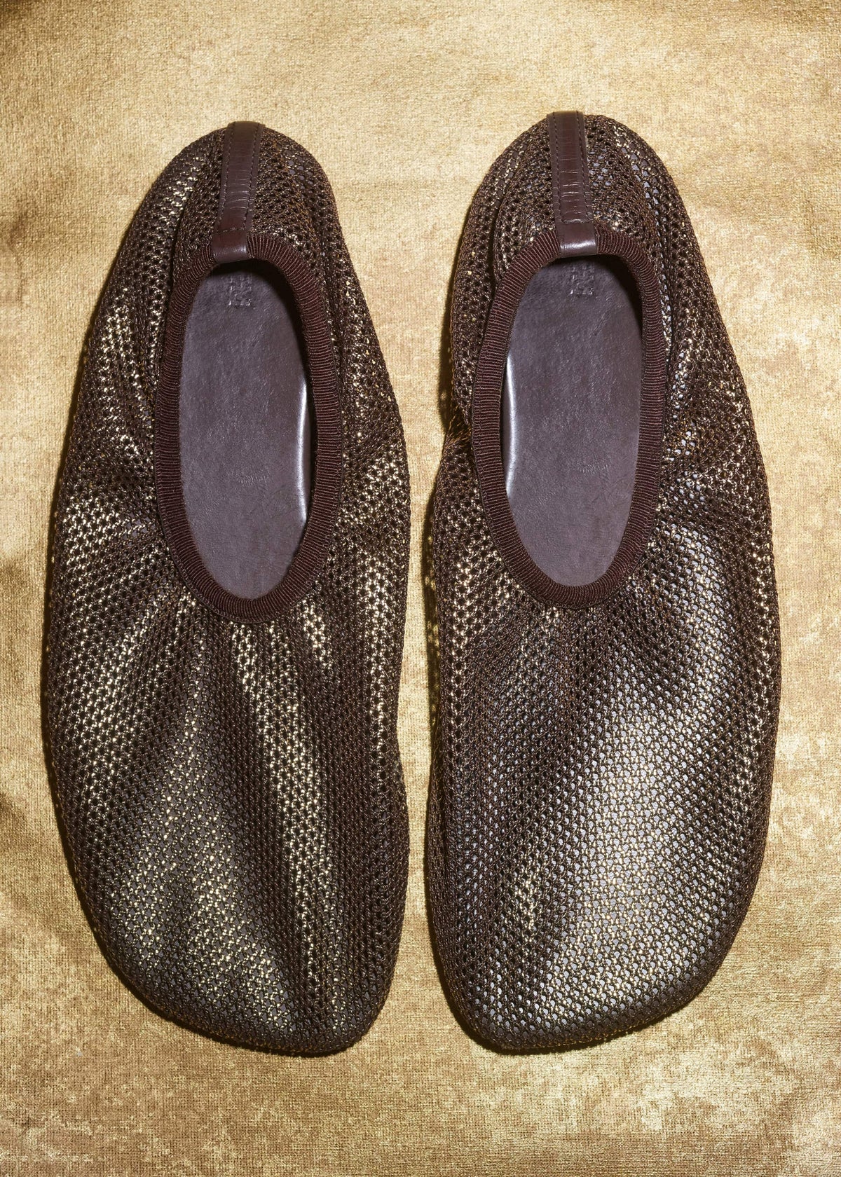 Gold Asymmetric Slipper | ME+EM