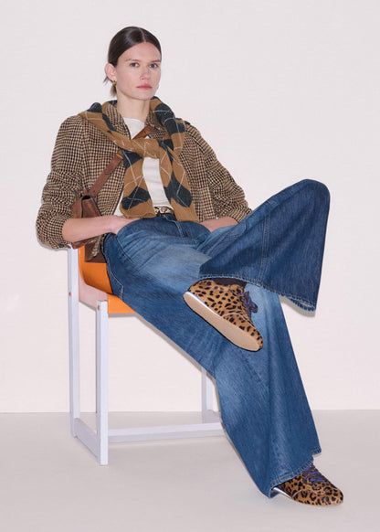 Brown Leopard Print Retro Runner | ME+EM