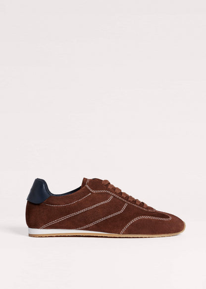 Brown Retro Runner Sneaker | ME+EM