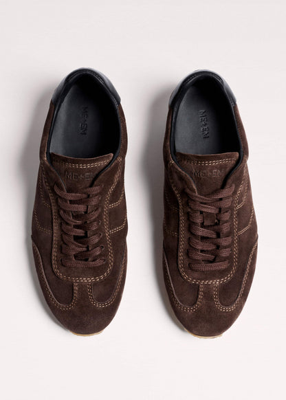 Brown Retro Runner Sneaker | ME+EM