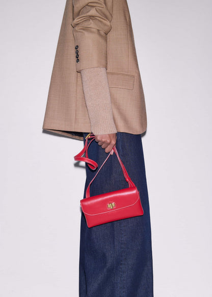Red Leather Small Pouch | ME+EM