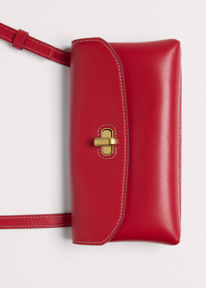 Red Leather Small Pouch | ME+EM