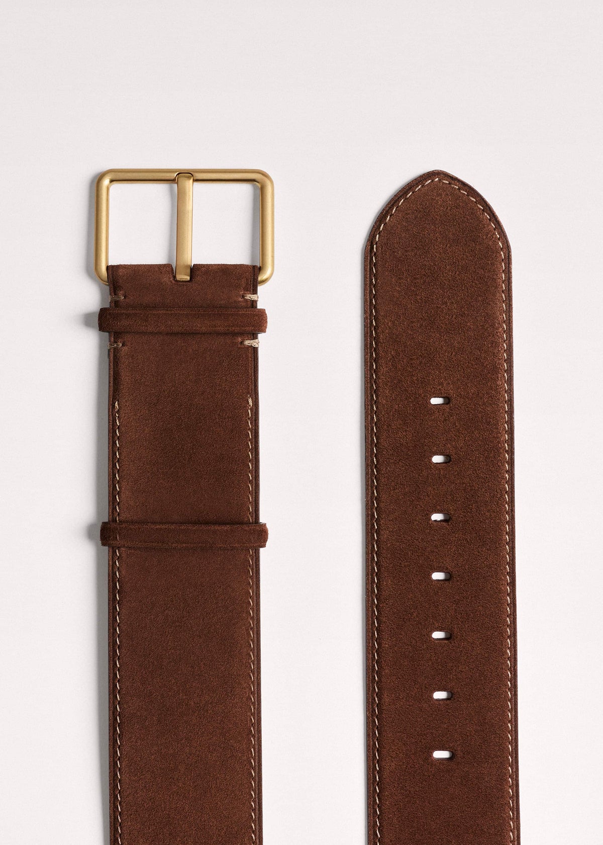 Brown Extra Wide Waisted Belt | ME+EM