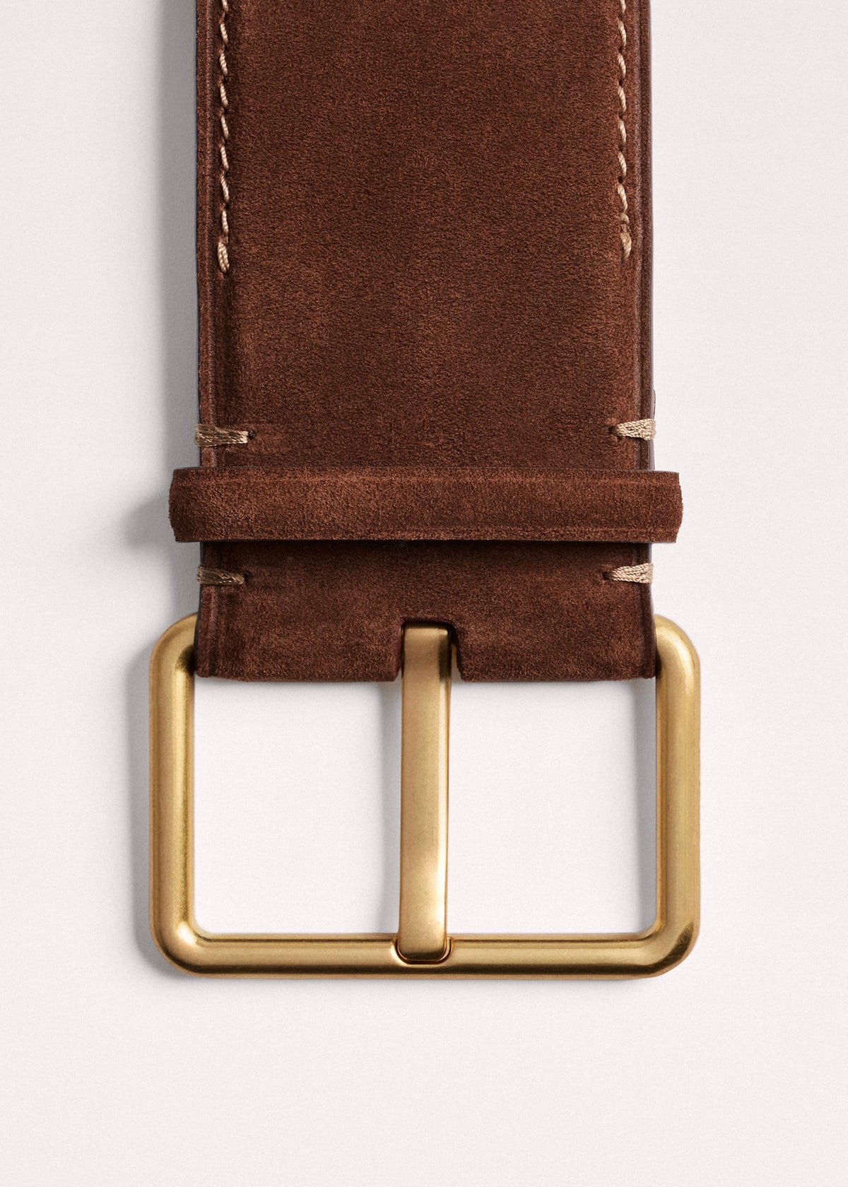 Brown Extra Wide Waisted Belt | ME+EM