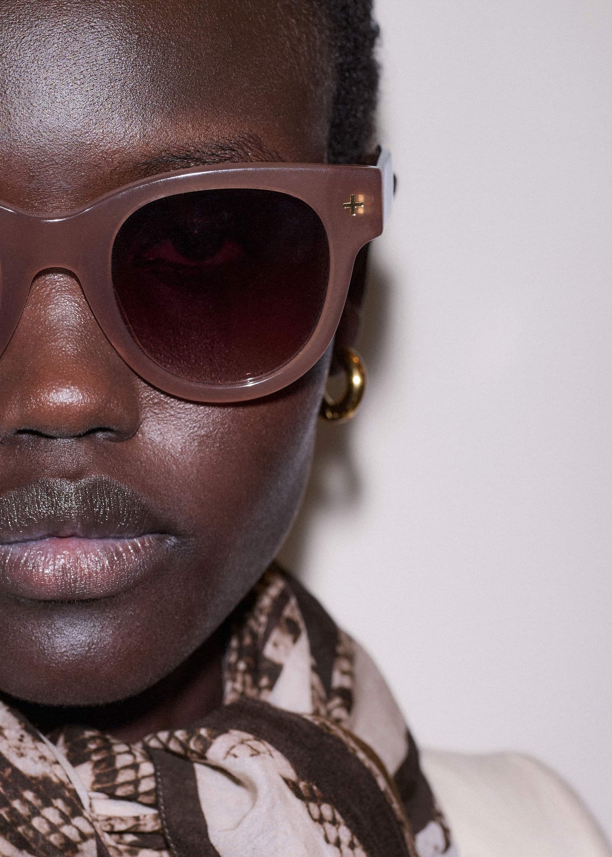 Nude D Frame Sunglasses | ME+EM